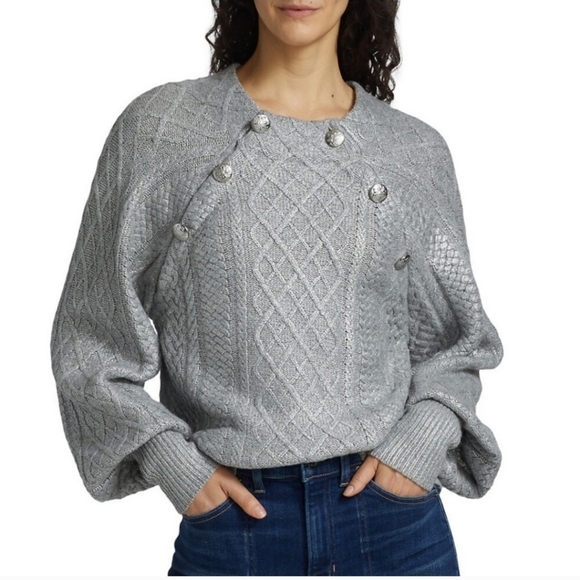 Veronica Beard Sweaters - Veronica Beard Grady Merino Wool/Cashmere Blend Sweater